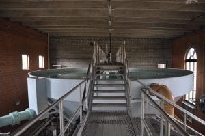 Water Treatment Tank with Stairs